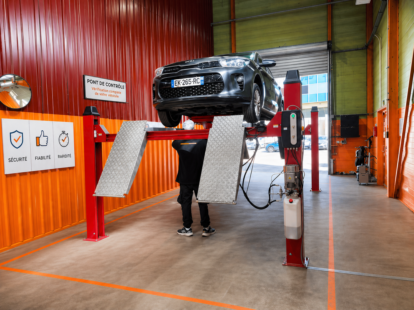 pont de controle technique